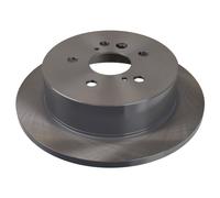 febi bilstein Pair of Brake Disc Rotor 27478 fits Rear OE 42431-28090