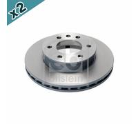 FEBI BILSTEIN 27698 Brake Disc Front Coated Fits Mercedes-Benz eSprinter VW