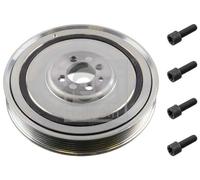 FEBI BILSTEIN Crankshaft Pulley 27822 169 6PK 5 with bolts/screws FIAT: Doblo I Cargo, Doblo I Estate, Multipla, ALFA ROMEO: 159 Sportwagon