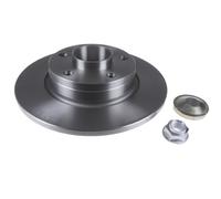 2x Brake Discs Pair Solid fits OPEL VIVARO A 2.0D Rear 06 to 14 280mm Set Febi