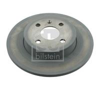 2x Brake Discs Pair Solid fits VAUXHALL ASTRA H Rear 1.6 1.8 2.0 1.9D 05 to 11