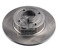 2x Brake Discs Pair Solid fits RENAULT MEGANE Mk2 2.0D Rear 2005 on 240mm Set