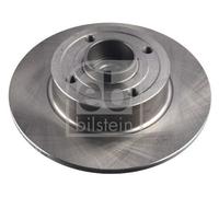 2x Brake Discs Pair Solid fits RENAULT MEGANE Mk2 2.0D Rear 2005 on 240mm Set