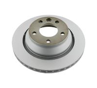 febi bilstein Pair of Brake Disc Rotor 28164 fits Rear OE 7L6 615 601 E