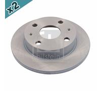 FEBI BILSTEIN 28322 Brake Disc Front Fits Daihatsu Charade Cuore Move Perodua