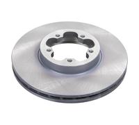 2x Brake Discs Pair Vented fits FORD TRANSIT TOURNEO TDCi 2.2D Front 06 to 14