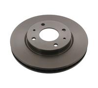 2x Brake Discs Pair Vented fits MITSUBISHI GALANT Mk6 2.5 Front 00 to 04 6A13