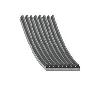 febi bilstein 29058 Auxiliary Belt, pack of one, Black