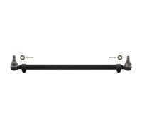 febi bilstein 29660 Drag Link with castle nuts and cotter pins, from steering gear to 1st front axle, pack of one