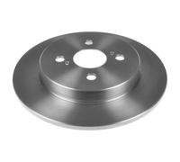 Ferdinand Bilstein Brake Discs Pair - Rear Solid - fits TOYOTA YARIS/VITZ KSP90 1.0 05 to 10 1KR-FE