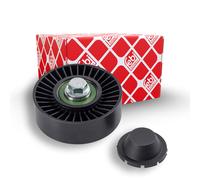 febi bilstein 30120 Idler Pulley for auxiliary belt, pack of one, black