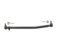 febi bilstein 30904 Drag Link with castle nuts and cotter pins, from steering gear to 1st front axle, pack of one