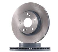 febi bilstein 31399 Brake Disc Set (2 Brake Disc) front, internally ventilated, No. of Holes 5