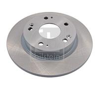 2x Brake Discs Pair Solid fits HONDA CIVIC FB, Mk8 1.6 Rear 05 to 16 260mm Set