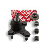 febi bilstein 31485 Ball Joint with lock nuts, pack of one