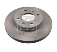 2x Brake Discs Pair Vented fits HYUNDAI i10 PA 1.0 Front 2011 on G3LA 241mm Set