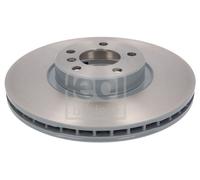 FEBI BILSTEIN 32261 Brake Disc Front Coated 348mm Outer Diameter Fits BMW X5 X6