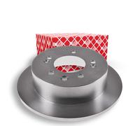 2x Brake Discs Pair Solid fits HYUNDAI i30 FD 1.6 Rear 07 to 11 G4FC 262mm Set