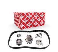 febi bilstein 32742 Timing Belt Kit with water pump, pack of one | Compatible with: Audi A3, A3 Sportback, A4 B7, A4 B7 Avant, A6 C6, A6 C6 Avant, Mitsubishi Grandis, Lancer VIII