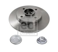 febi bilstein Pair of Brake Disc Rotor 32782 fits Rear OE 4249.19,4249.32