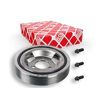 febi bilstein 33617 Pulley decoupled, for crankshaft with screws, pack of one