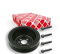 febi bilstein 33654 Pulley decoupled, for crankshaft with screws, pack of one
