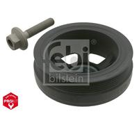 febi bilstein 33656 Pulley decoupled, for crankshaft with screw, pack of one