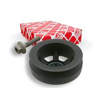 febi bilstein 33656 Pulley decoupled, for crankshaft with screw, pack of one