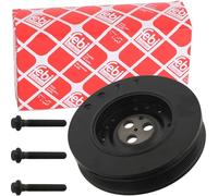 febi bilstein 33673 Pulley decoupled, for crankshaft with screws, pack of one