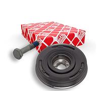 febi bilstein 33782 Pulley decoupled, for crankshaft with screw, pack of one