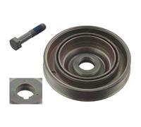 febi bilstein 33802 Pulley decoupled, for crankshaft with screw, pack of one