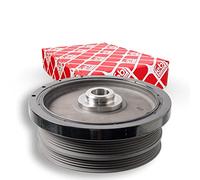 febi bilstein 34165 Pulley decoupled, for crankshaft, pack of one