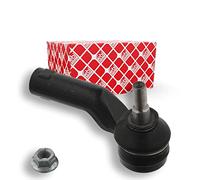 febi bilstein 34481 Tie Rod End with nut, pack of one | 34481 compatible with 3 (BK),3 (BL),3 Notchback (BK),3 Notchback (BL),5 (CR),5 (cw)