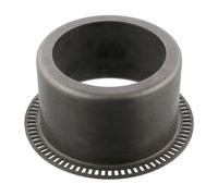 ABS pulse transmitter ring Rear Axle Left Steel 35075 FEBI BILSTEIN for MAN