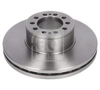 FEBI BILSTEIN 35345 Brake Disc Front Internally Vented 334.7mm Outer Ø Fits MAN