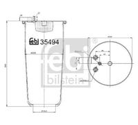 FEBI BILSTEIN 35494 Boot, air suspension