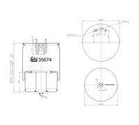 FEBI BILSTEIN 35674 Boot, air suspension