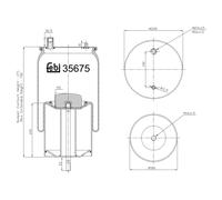 FEBI BILSTEIN 35675 Boot, air suspension