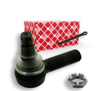 febi bilstein 35680 Drag Link End with castle nut and cotter pin, pack of one