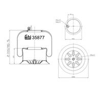 FEBI BILSTEIN 35877 Boot, air suspension