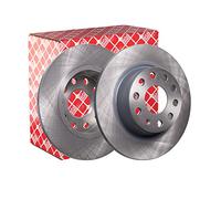 2x Brake Discs Pair Solid fits VW SCIROCCO Mk3 Rear 1.4 2.0 2.0D 08 to 17 272mm