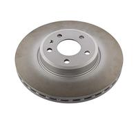 2x Brake Discs Pair Vented fits AUDI A4 B8 1.8 Front 07 to 15 314mm Set Febi New