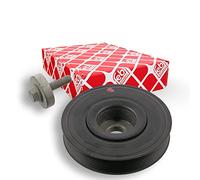 febi bilstein 36247 Pulley decoupled, for crankshaft with screw, pack of one