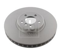 Brake Disc Single Vented fits BMW X5 E70 4.8 Front 06 to 10 N62B48B 365mm Febi