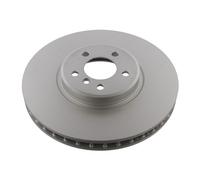 Brake Disc Single Vented fits BMW X5 E70 4.8 Front 06 to 10 N62B48B 365mm Febi