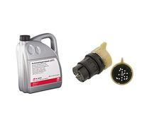 febi bilstein 36449 Automatic Transmission Fluid (ATF), pack of one & 36332 Plug for automatic transmission control unit, pack of one