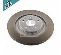 FEBI BILSTEIN 36454 Brake Disc Rear Fits Audi A4 A4 Allroad A5 A6 A7 A8 Porsche