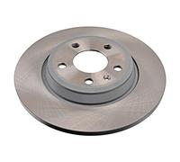 2x Brake Discs Pair Solid fits AUDI A4 Allroad B8, B9 Rear 2.0 2.0D 3.0D 2009 on