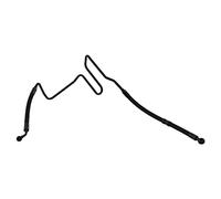 febi bilstein 36868 Power Steering Hose impeller pump for steering box, pack of one