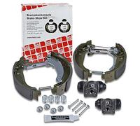 febi bilstein 37237 Brake Shoe Set with additional parts, pack of two